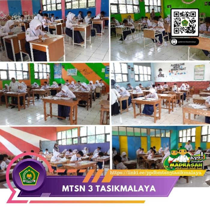 MTs Negeri 3 Tasikmalaya menggelar Asesmen Madrasah Tahun 2023