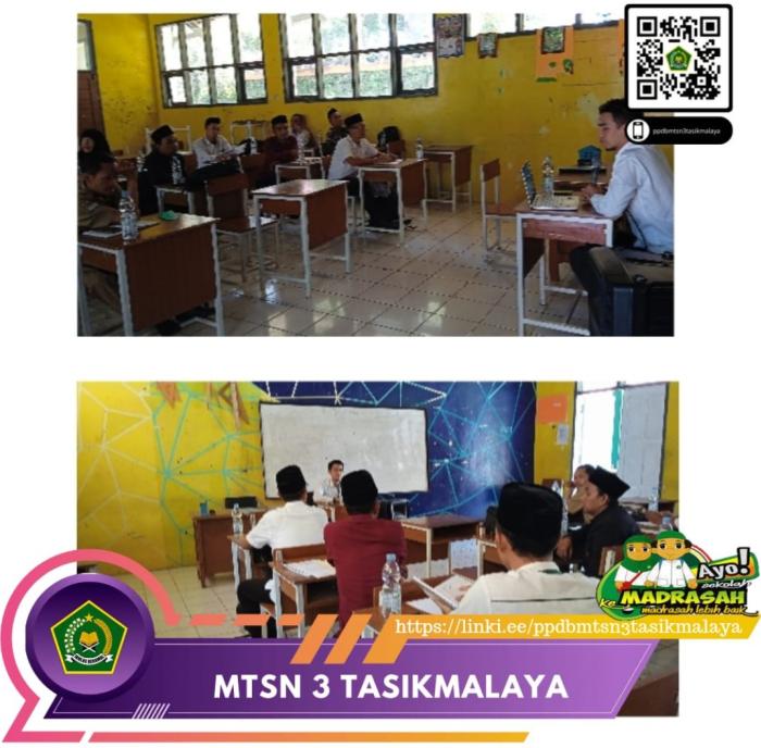 Rapat Kordinasi KKM MTs Negeri 3 Tasikmalaya
