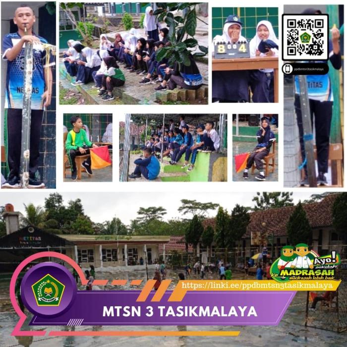 Peserta Didik MTs Negeri 3 Tasikmalaya mengikuti PORAK Tahun 2023
