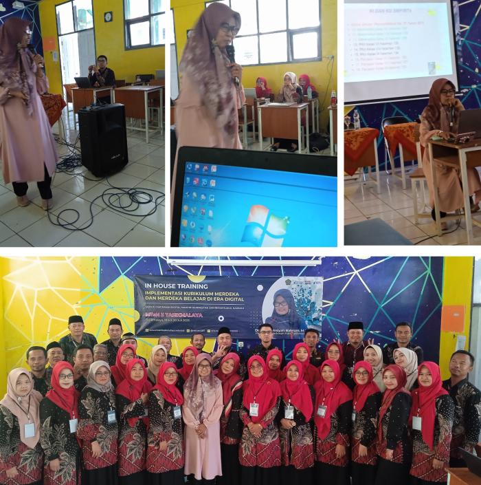 Menyongsong Penerapan Kurikulum Merdeka, MTs Negeri 3 Tasikmalaya Menggelar In House Training Implementasi Kurikulum Merdeka