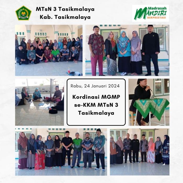 KKM MTsN 3 Tasikmalaya Gandeng Pengurus MGMP Dalam Peningkatan Kualitas Guru