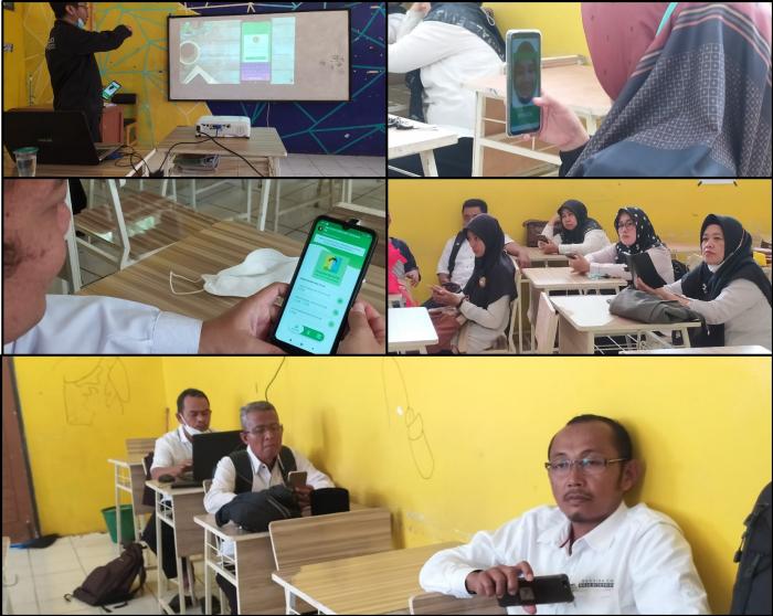 Sosialisasi Aplikasi Masook Personal Simpatika
