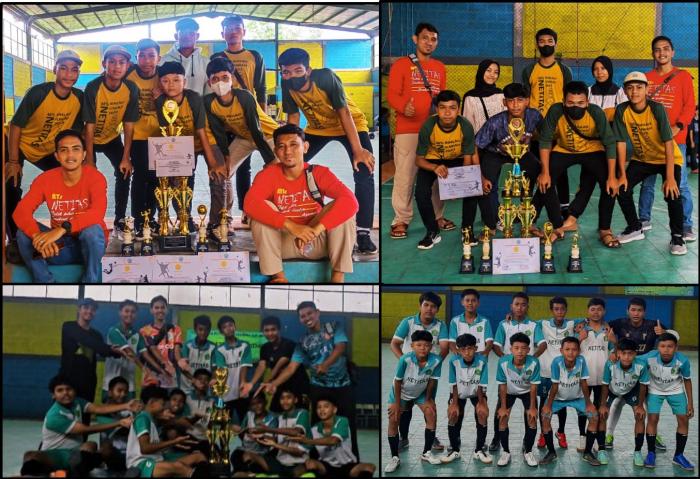 Tim Futsal MTs Negeri 3 Tasikmalaya berhasil meraih juara